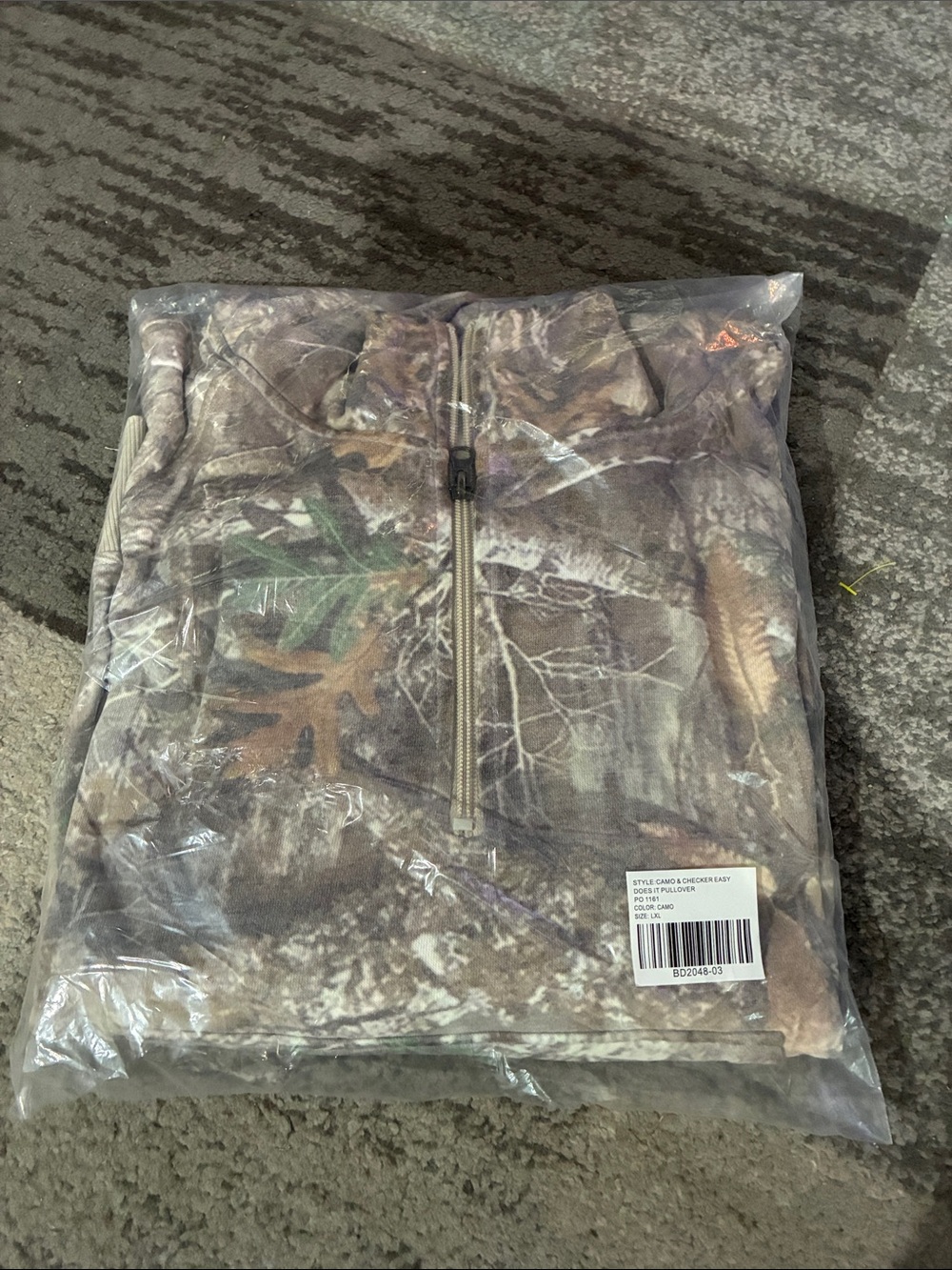 Blakley/ BlakeleyCamo-Zip Pullover
